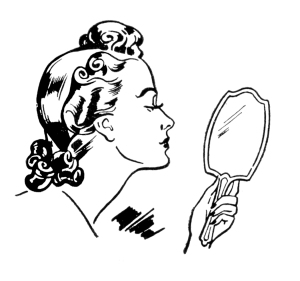 mirror-lady